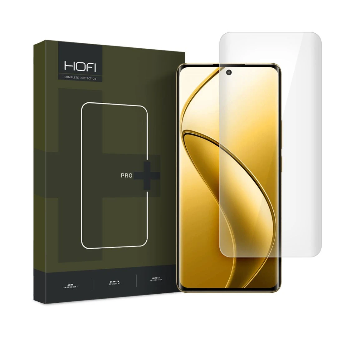 Folie de protectie Hofi UV Glass Pro+ pentru Realme 12 Pro 5G/12 Pro+ Plus 5G Transparent - 