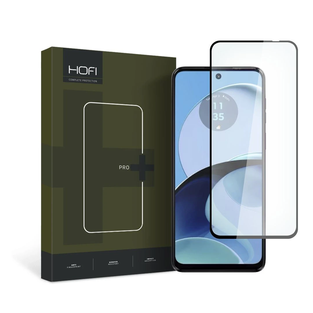 Folie de protectie Hofi Glass Pro+ pentru Motorola Moto G14 Negru - 