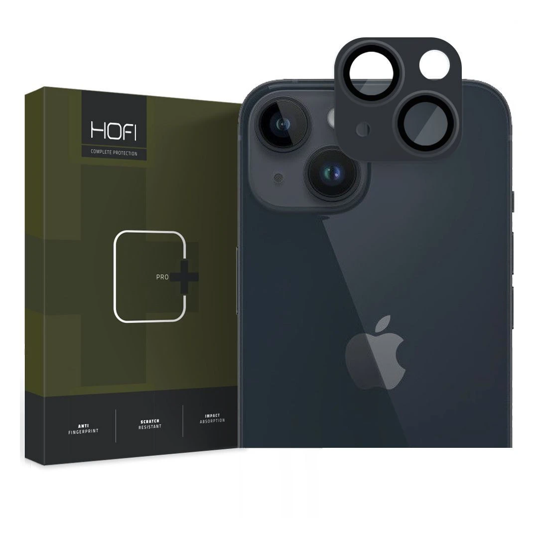 Folie de protectie camera Hofi Fullcam Pro+ pentru Apple iPhone 15/15 Plus Negru - 