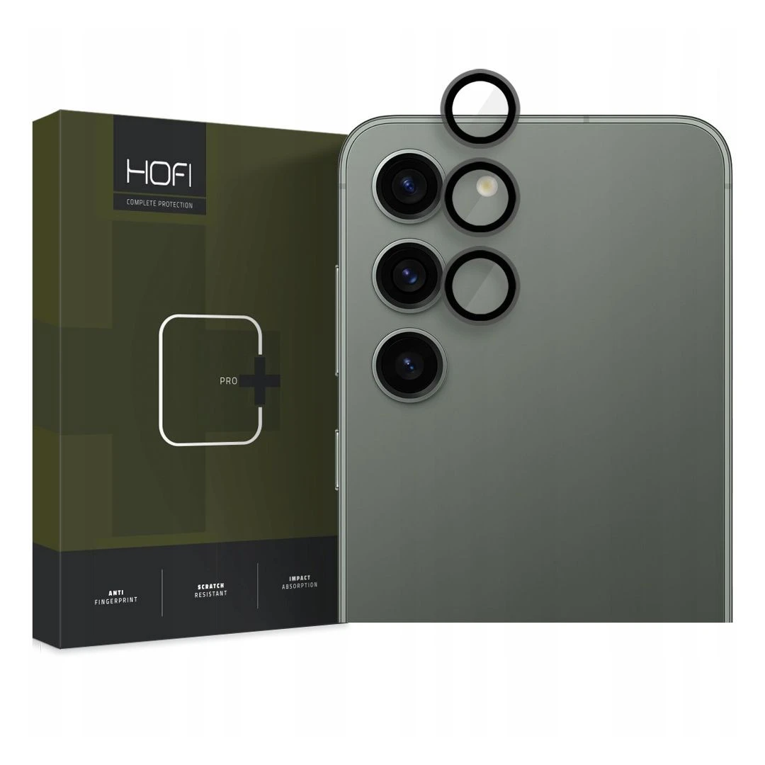 Folie de protectie camera Hofi Camring Pro+ pentru Samsung Galaxy S23/S23+ Plus Negru - 