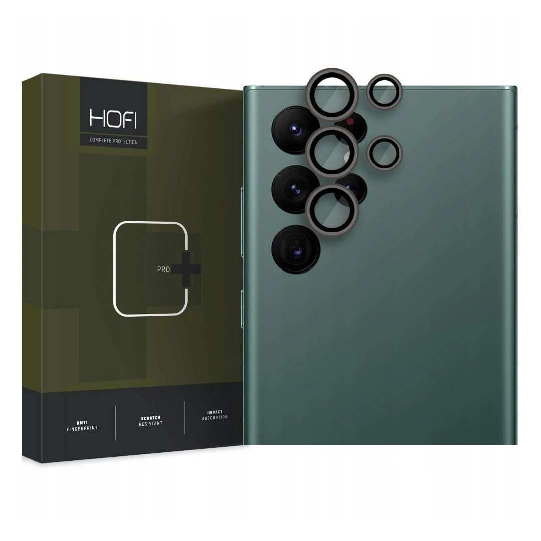 Folie de protectie camera Hofi Camring Pro+ pentru Samsung Galaxy S23 Ultra Negru - 