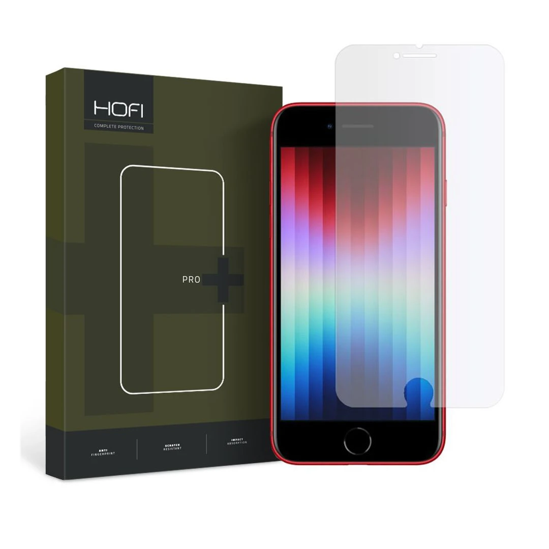 Folie de protectie Hofi Glass Pro+ pentru Apple iPhone 7/8/SE 2020/2022 Transparent - 