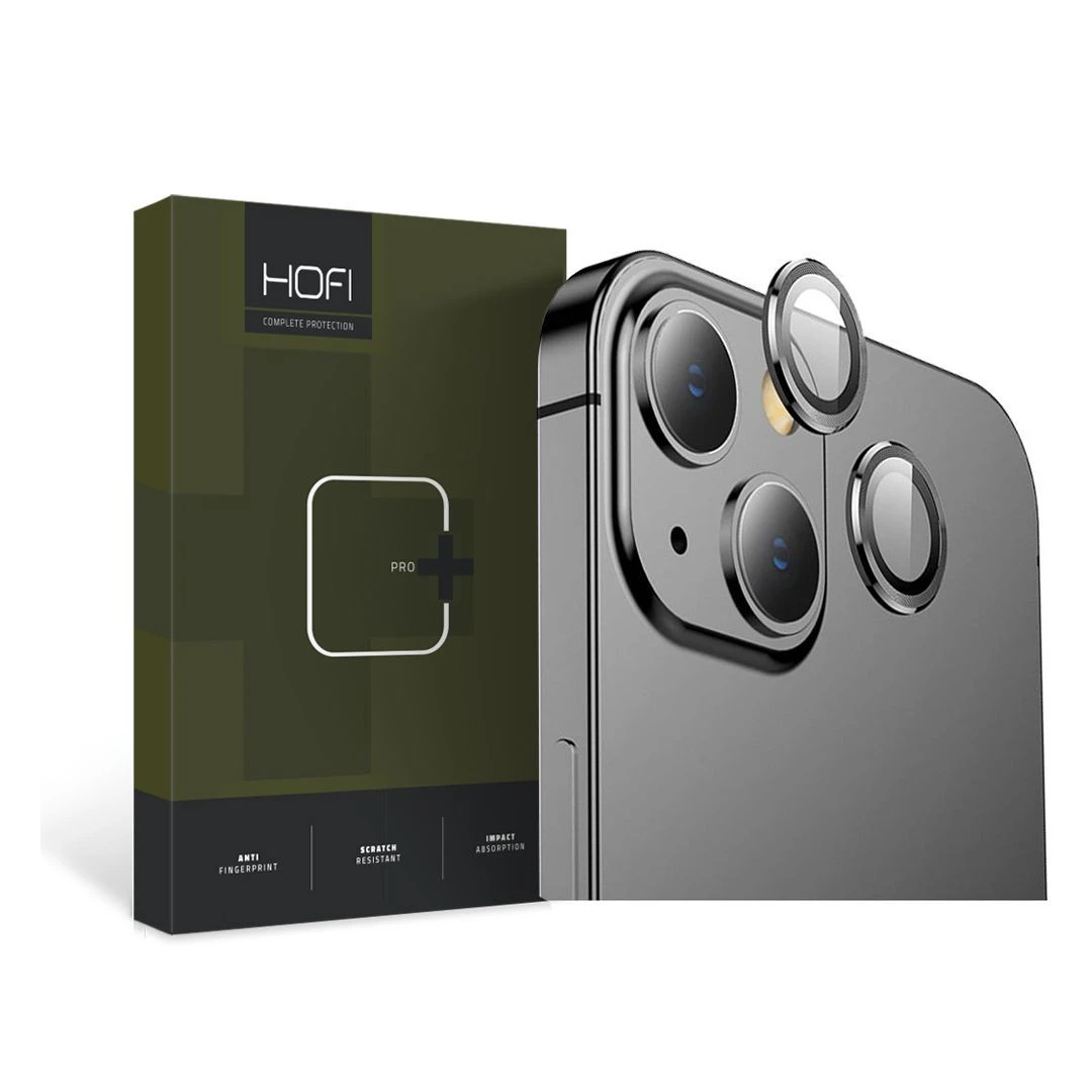 Folie de protectie camera Hofi Camring Pro+ pentru Apple iPhone 13 Mini/13 Negru - 