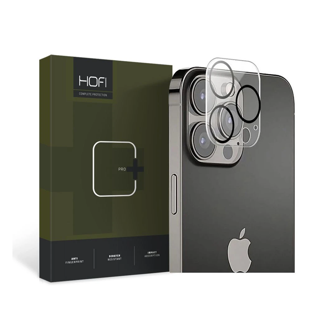 Folie de protectie camera Hofi Cam Pro+ pentru Apple iPhone 13 Pro/13 Pro Max Transparent - 