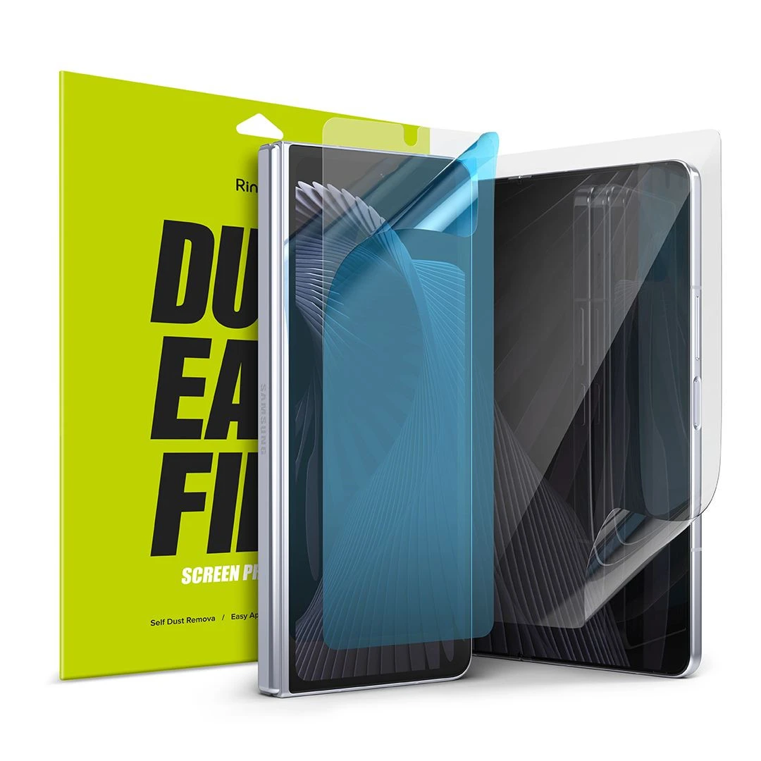 Folie de protectie fata-spate Ringke Dual Easy pentru Samsung Galaxy Z Fold 5 Transparent - 