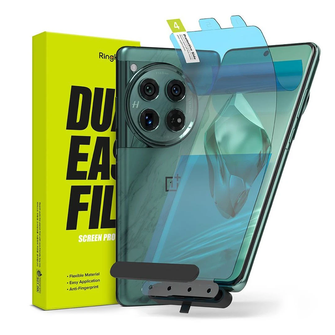 Set 2 Folii de protectie Ringke Dual Easy pentru OnePlus 12 Transparent - 