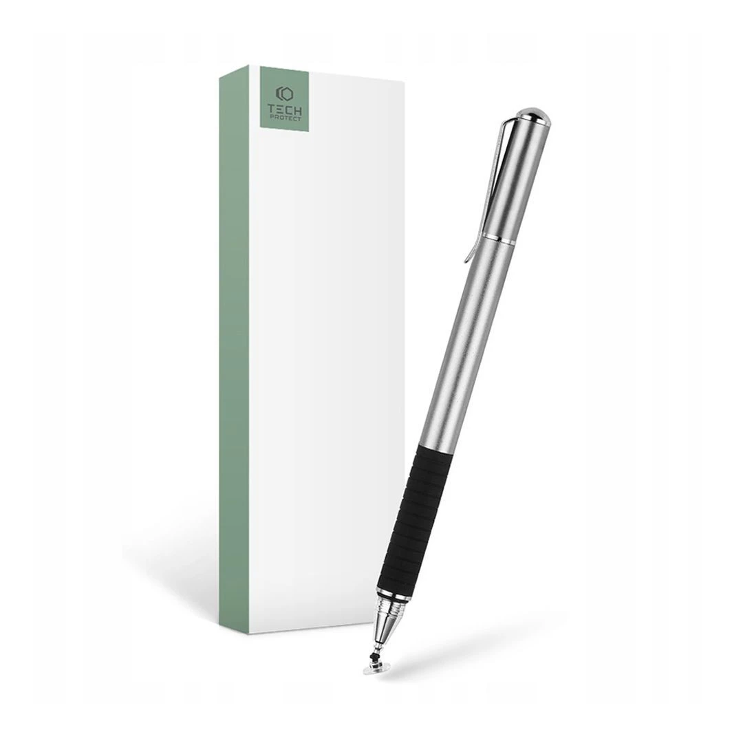Stylus Pen Universal pentru Telefon Tech-Protect Argintiu - 