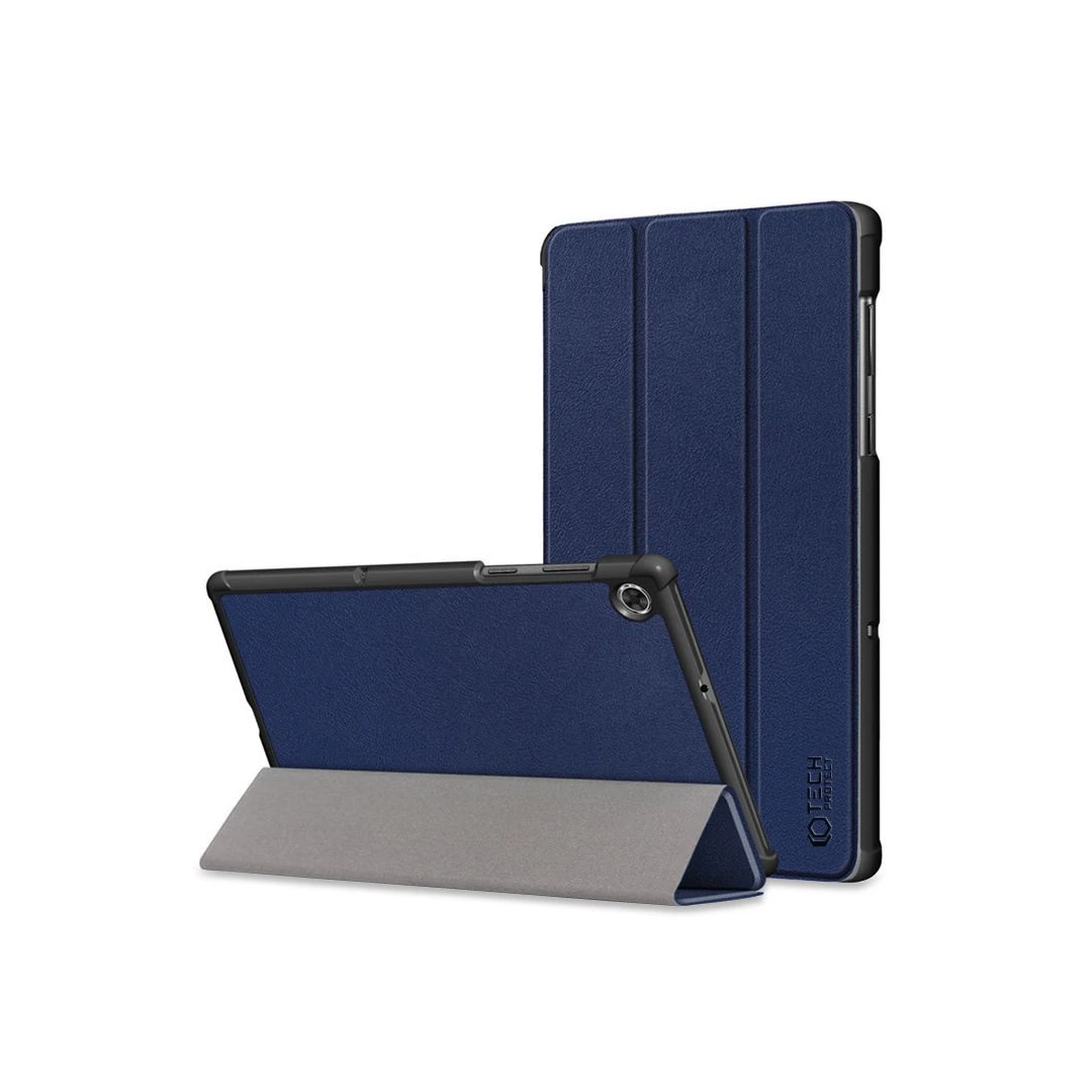 Husa Tech-Protect Smartcase pentru Samsung Galaxy Tab A7 Lite 8.7 T220/T225 Albastru inchis - 