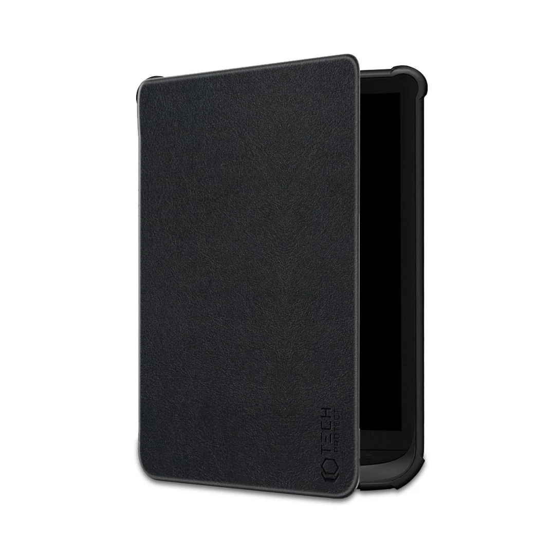 Husa Tech-Protect Smartcase pentru Pocketook Basic Lux 2/3/4/Culoare/Touch Lux 4/5/Hd 3/Negru - 