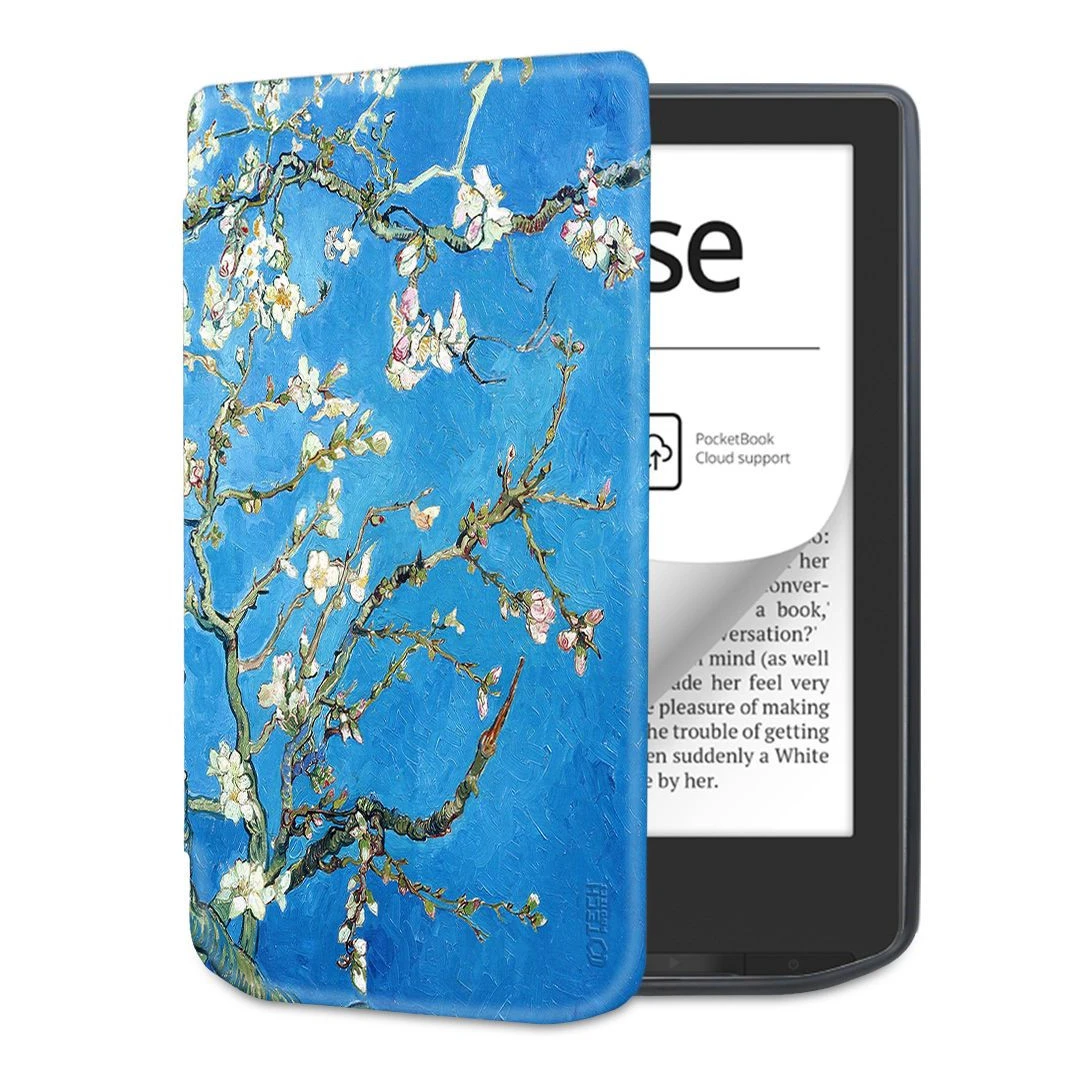 Husa Tech-Protect Smartcase pentru Pocketbook Verse/Verse Pro Sakura - 