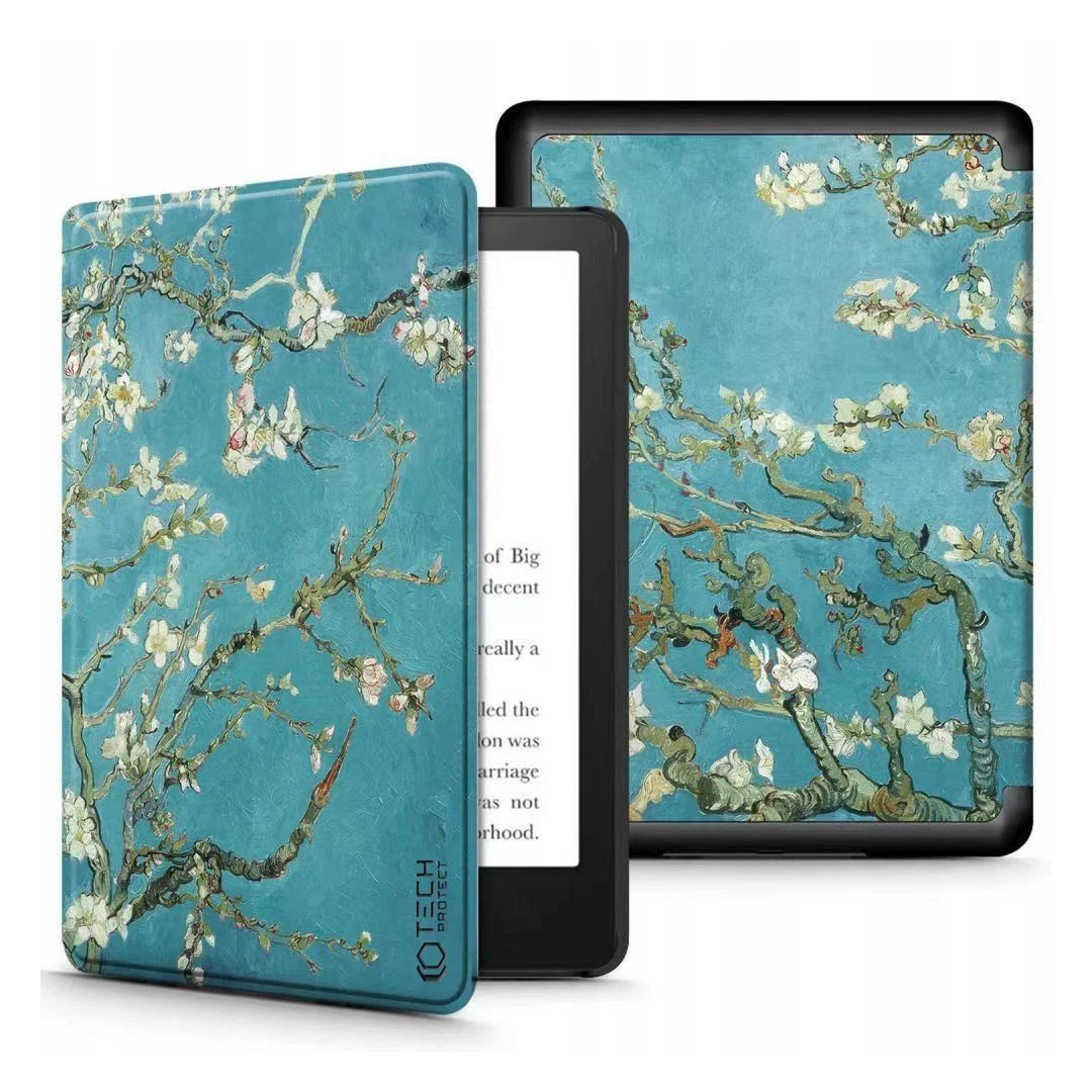 Husa Tech-Protect Smartcase pentru Kindle Paperwhite V/5/Signature Edition Sakura - 