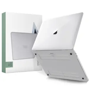 Husa Tech-Protect Smartshell pentru Apple MacBook Pro 13 2016-2022 Transparent - 