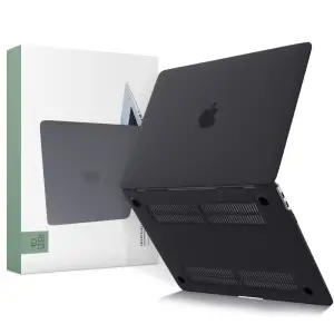 Husa Tech-Protect Smartshell pentru Apple MacBook Pro 13 2016-2022 Negru Mat - 