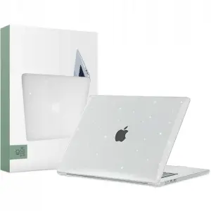Husa Tech-Protect Smartshell pentru Apple MacBook Air 15 M2/M3/2023-2024 Transparent - 