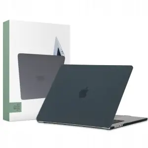 Husa Tech-Protect Smartshell pentru Apple MacBook Air 15 M2/M3/2023-2024 Negru Mat - 