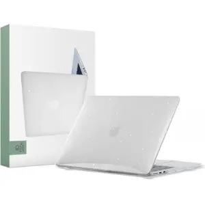 Husa Tech-Protect Smartshell pentru Apple MacBook Air 13 M2/M3/2022-2024 Transparent - 