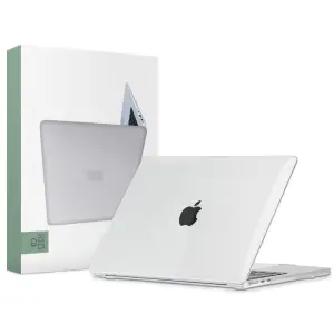 Husa Tech-Protect Smartshell1 pentru Apple MacBook Air 13 M2/M3/2022-2024 Transparent - 