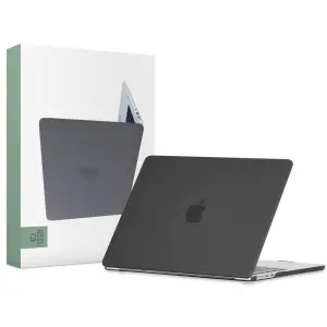 Husa Tech-Protect Smartshell pentru Apple MacBook Air 13 M2/M3/2022-2024 Negru Mat - 