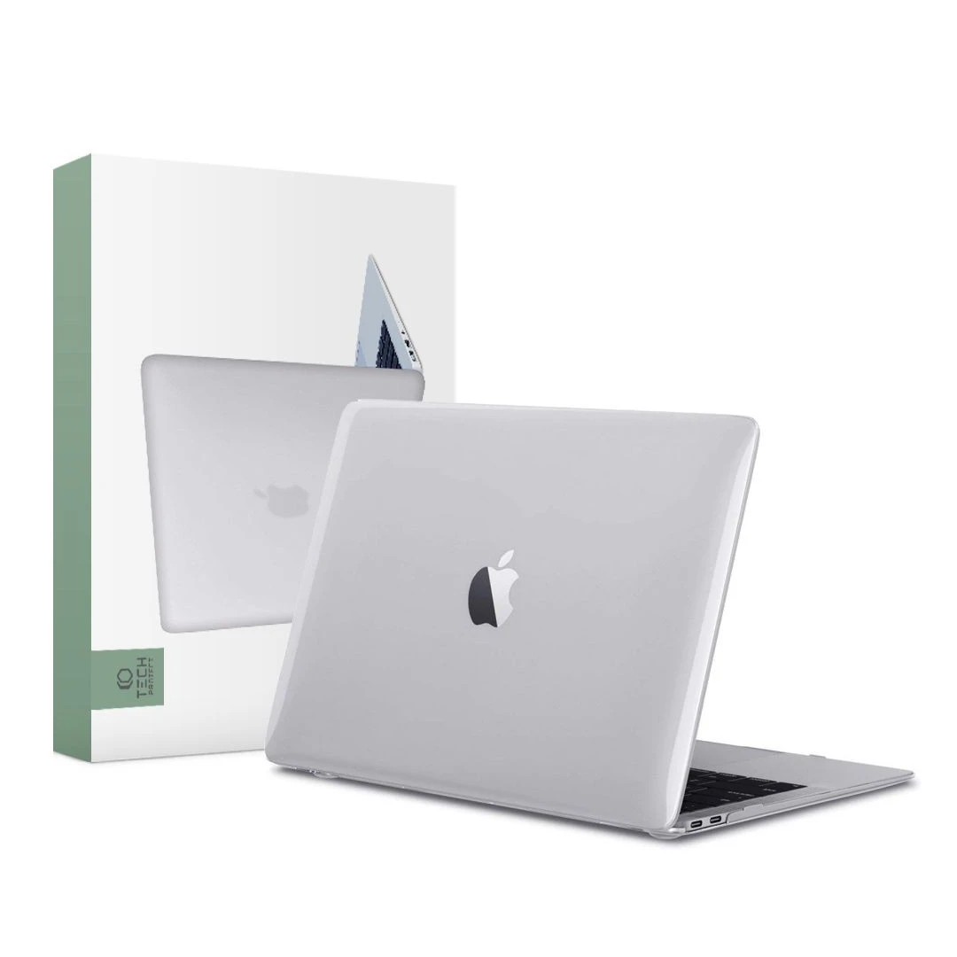 Husa Tech-Protect Smartshell1 pentru Apple MacBook Air 13 2018-2020 Transparent - 