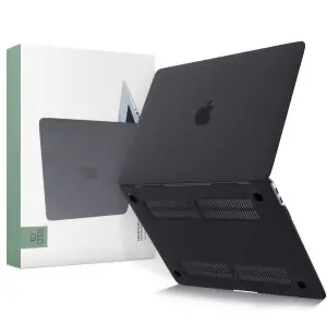 Husa Tech-Protect Smartshell pentru Apple MacBook Air 13 2018-2020 Negru Mat - 