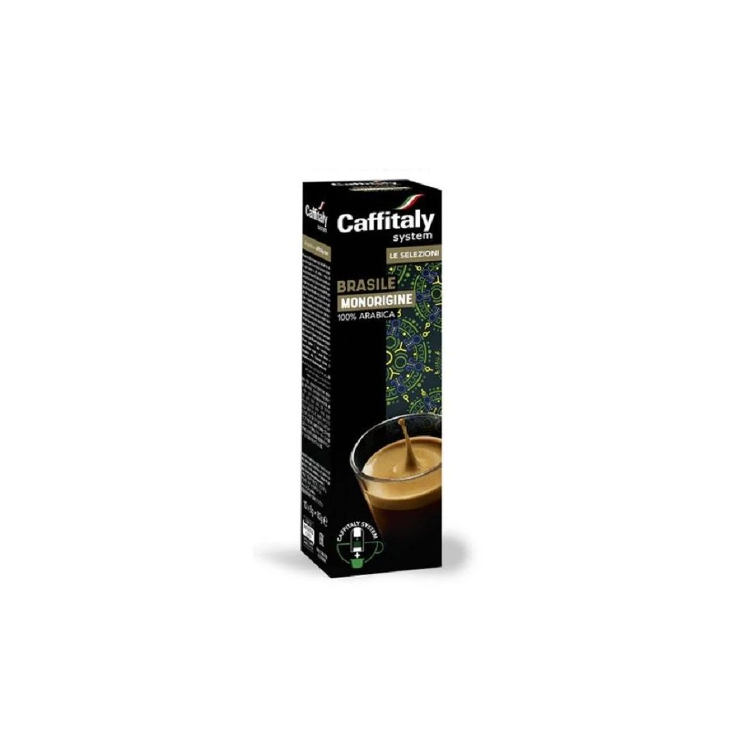 Capsule cafea Ecaffe Brasile Monorigine Special Editions, 10 capsule, compatibile CAFISSIMO - 