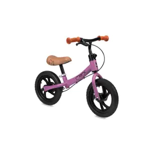 Bicicleta fara pedale, Momi Breki - Purple - Bicicleta fara pedale, Momi Breki - Purple O bicicleta de echilibru este o alegere excelenta pentru un copil care isi incepe aventura cu sportul pe doua roti si, cel mai important, il pregateste pentru a merge pe bicicleta cu pedale. Bicicleta Momi Breki
