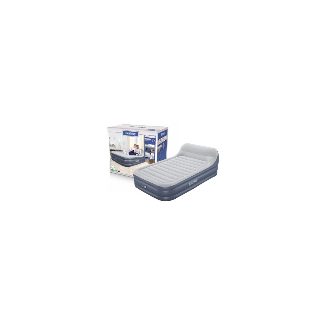 Saltea gonflabila, cu pompa incorporata, Bestway air mattress 226 x 152 x 84 cm, 67923 - 