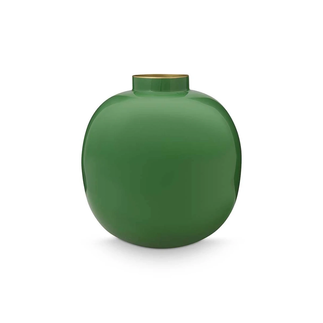 Vaza decorativă din metal Green 23cm - 