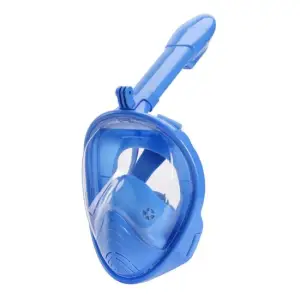 Masca snorkeling cu tub pentru copii, Destiny, albastra, marime XS - 