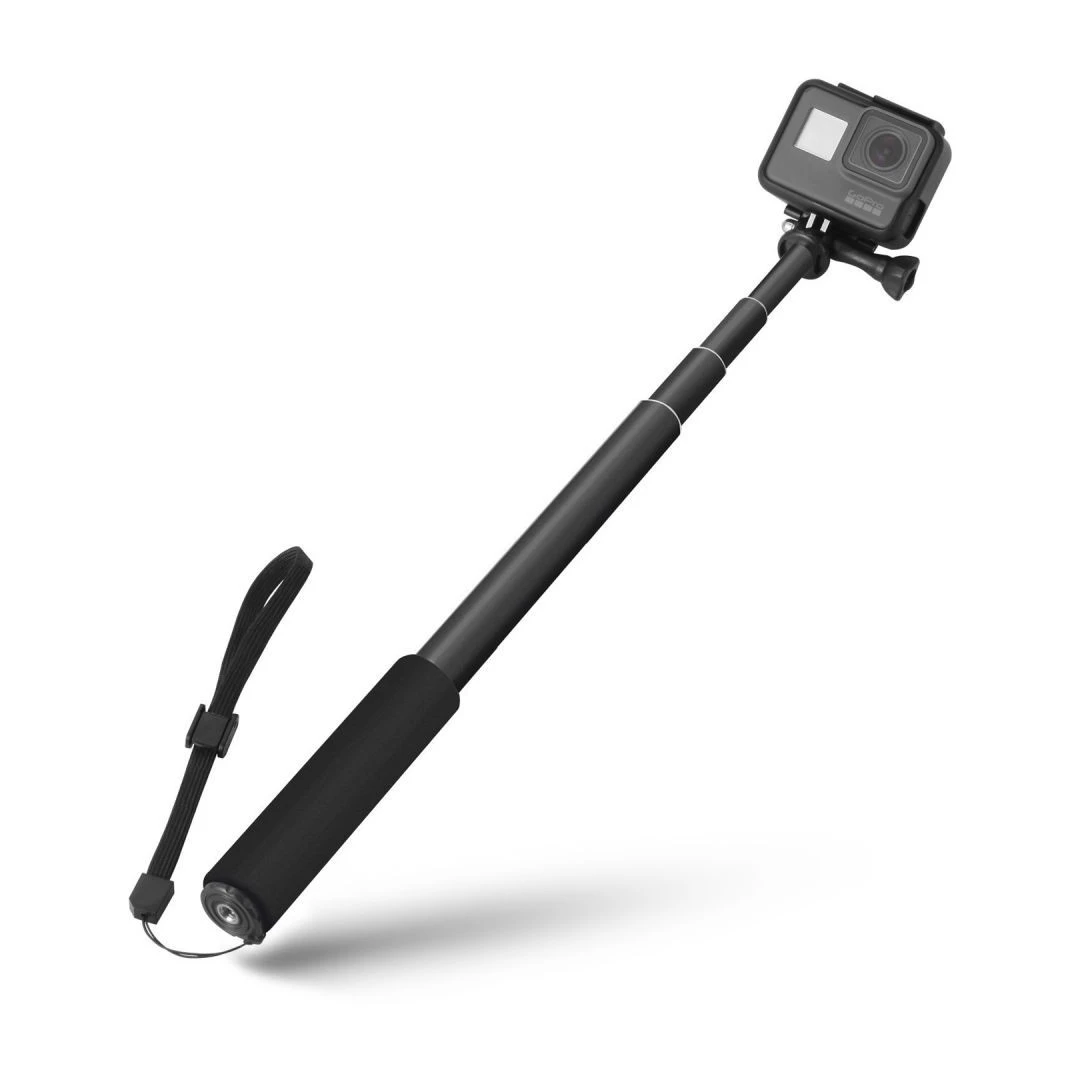 Monopad & Selfie Stick Tech-Protect pentru Gopro Hero Negru - 