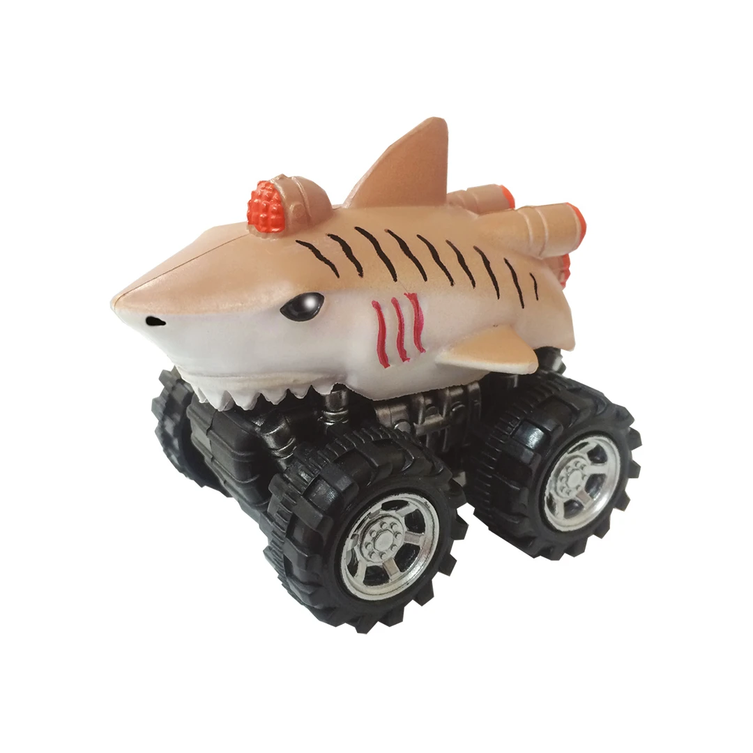 Mașinuță cu sistem friction rechin tigru - 
