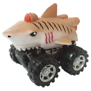 Mașinuță cu sistem friction rechin tigru - 