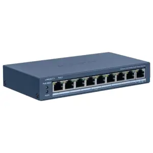Switch 8 porturi PoE, 1 port uplink RJ45, Management - HIKVISION DS-3E1309P-EI-M - 