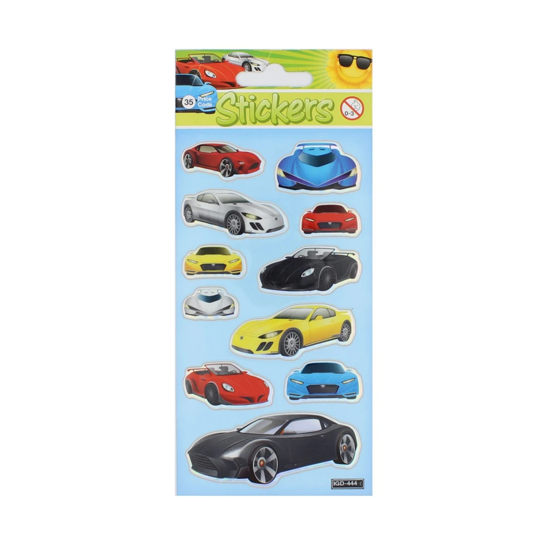 Set stickere Speeding Cars 11 bucati - 