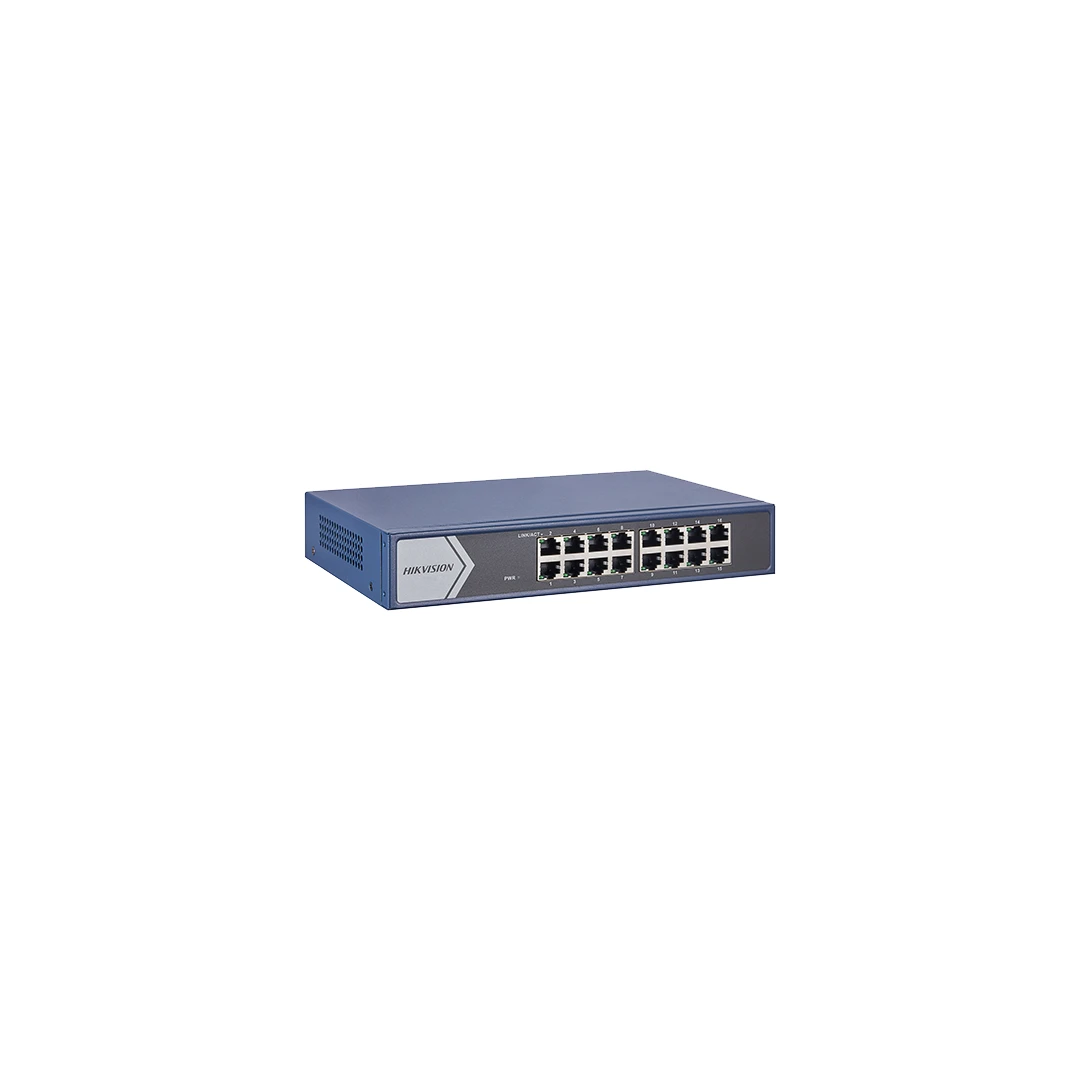 Switch 16 porturi Gigabit - HIKVISION DS-3E0516-E - 