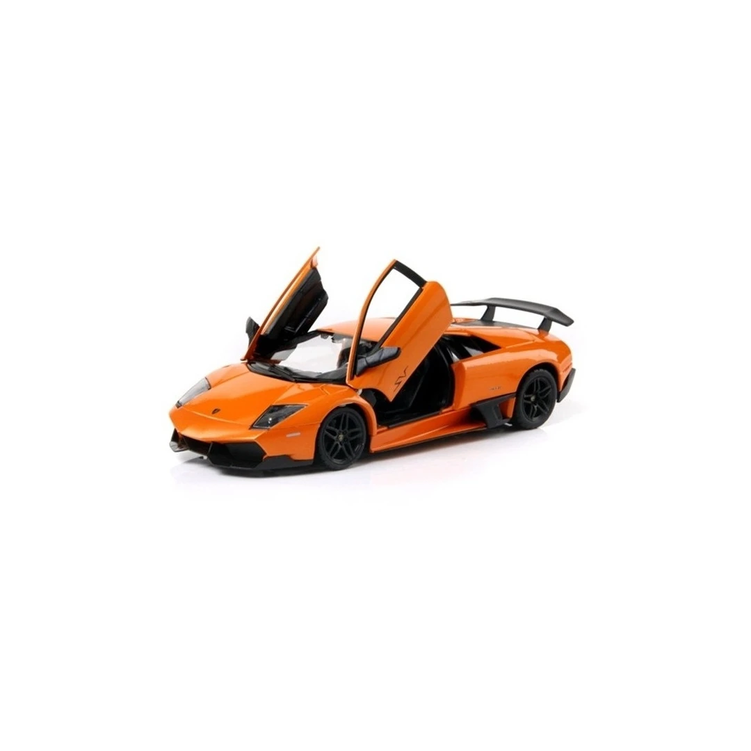 Masinuta metalica  Lamborghini Murcielago lP670-4 portocaliu scara 1 la 24 - 