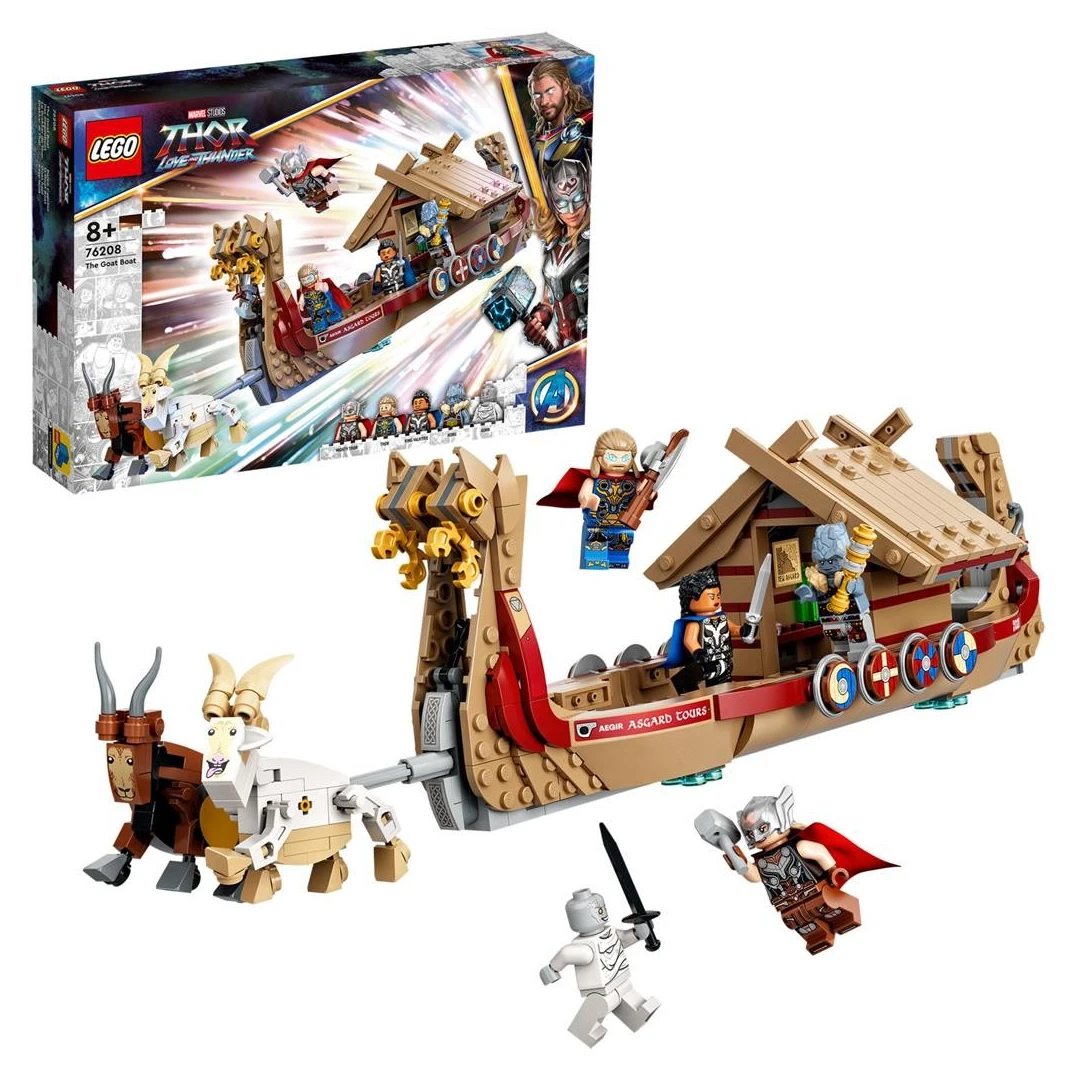 LEGO super heroes barca trasa de capra 76208 - 
