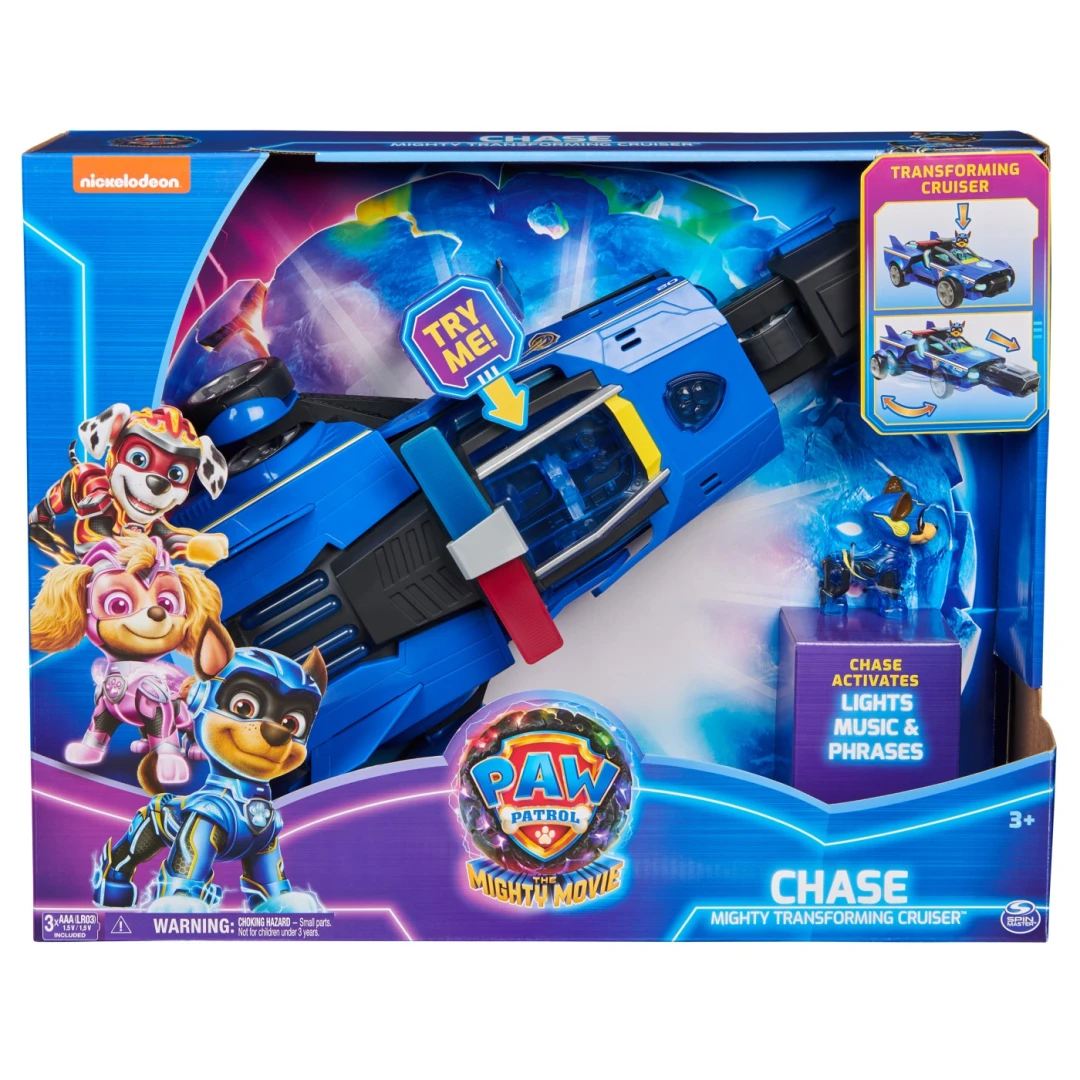 PATRULA CATELUSILOR VEHICUL TRANSFORMATOR CHASE MIGHTY CUISER - 