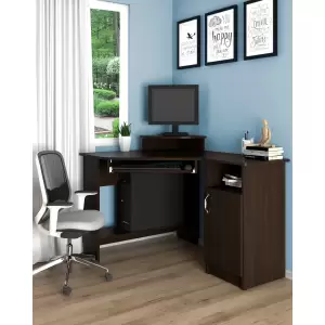 BIROU PE COLT SU1 RO WENGE - Iti prezentam mobilier birou pc pe colt L90xA120xi77cm, culoare wenge. Pentru mai multe oferte si detalii mobila birou, click aici.