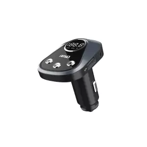 Modulator FM Bluetooth, USB 2.4A, AUX IN cu aplicatie pentru localizare vehicul - 