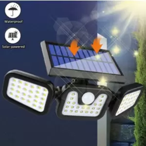Lampa Solara LED, reglabila, model TRIO, cu senzor crepuscular si senzor de - 