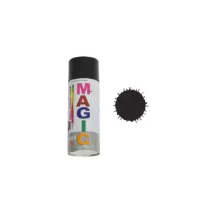 Spray vopsea MAGIC NEGRU MAT 400ml - 