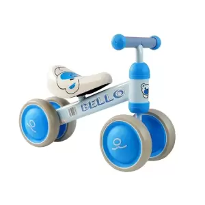 Bicicleta fara pedale, cu roti duble, pentru copii, Blue Bello MCT 5263 - Bicicleta fara pedale, cu roti duble, pentru copii, usoara, Blue Bello MCT 5263