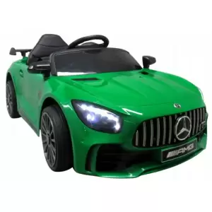 Masinuta electrica cu telecomanda Mercedes AMG GTR-S MCT - Verde - 