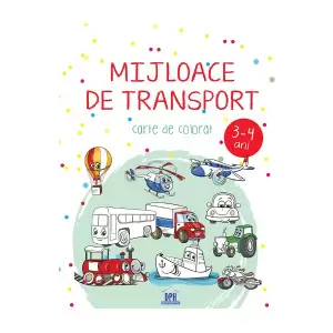 Mijloace De Transport - 3-4 Ani - Carte De Colorat - Avem pentru tine Mijloace De Transport - 3-4 Ani - Carte De Colorat pentru copii. Produse de calitate la preturi avantajoase.