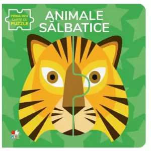 Animale Salbatice Prima Mea Carte Cu Puzzle - Achizitioneaza Animale Salbatice Prima Mea Carte Cu Puzzle. Nu rata oferta!