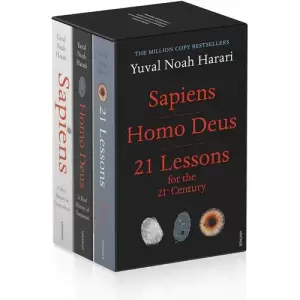 Pachet 3 Carti Yuval Noah Harari - Sapiens  Homo Deus  21 Lectii Pentru Secolul 21 - 