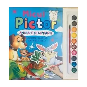 Micul Pictor Animale De Companie  Cu Creioane De Colorat - 