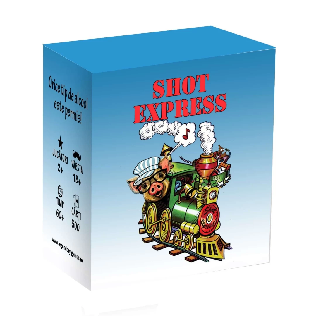 Joc de carti pentru petreceri - Shot Express, 300 provocari, limba romana, pentru 2-8 jucatori - Avem pentru tine Joc de carti pentru petreceri - Shot Express, 300 provocari, limba romana, pentru 2-8 jucatori. Produse de calitate la preturi avantajoase.