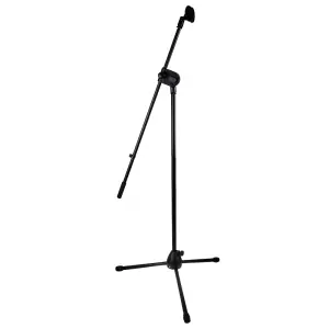 Stativ profesional pentru microfon IdeallStore®, Sound Heat, metalic, 160 cm, negru - 